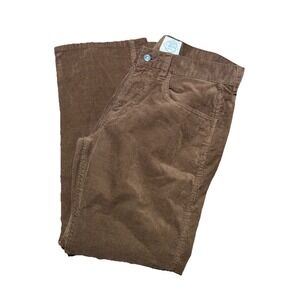 St John's Bay Mens Choc Brown Cords Size 32X30  100%Cotton